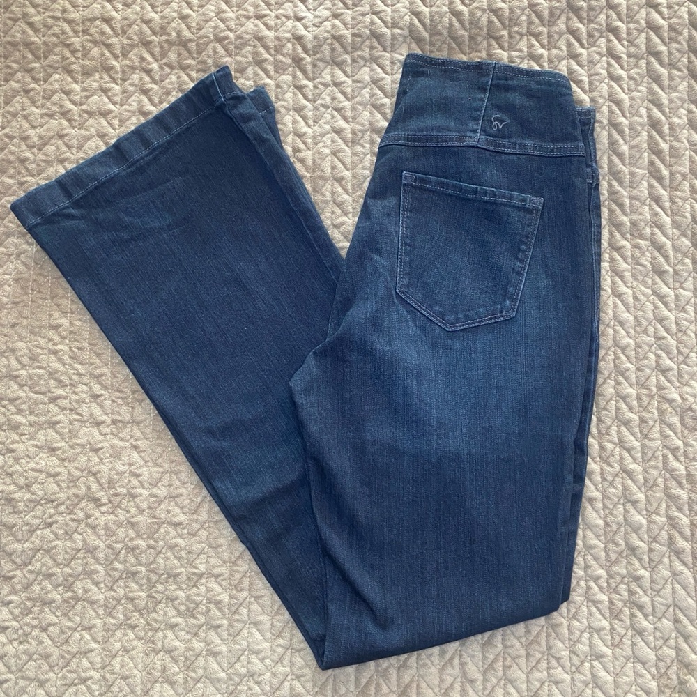 Sofia Vergara Stretchy Flare Jeans Sz 12
